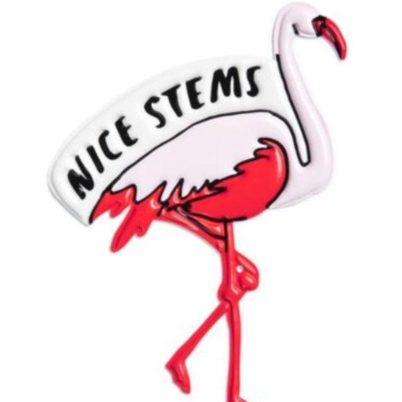 Celebrate Shop Extra-Large Flamingo Handbag Patch - Picture 3 of 3